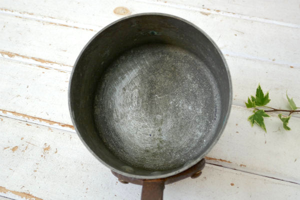 Matfer マトファー フランス OLD 銅製 コッパー アンティーク 片手鍋 ソースパン 銅鍋