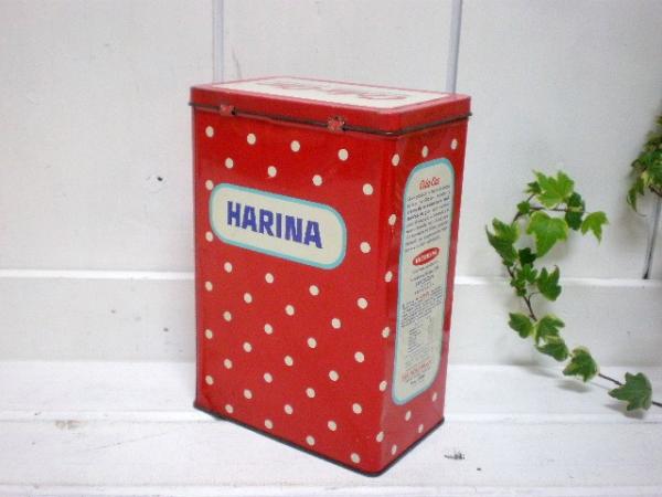 スペイン　Cola-Cao・コラカオ・ヴィンテージ・ティン缶(赤)