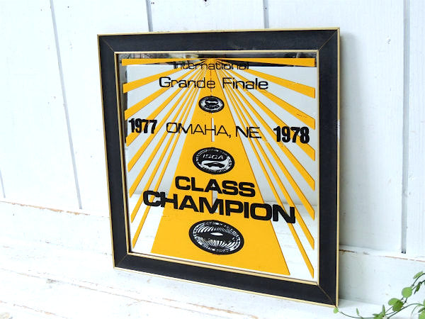 ISCA 70&78・インターナショナル・カーショー・hotrod・ビンテージ・パブミラー・アメ車 看板