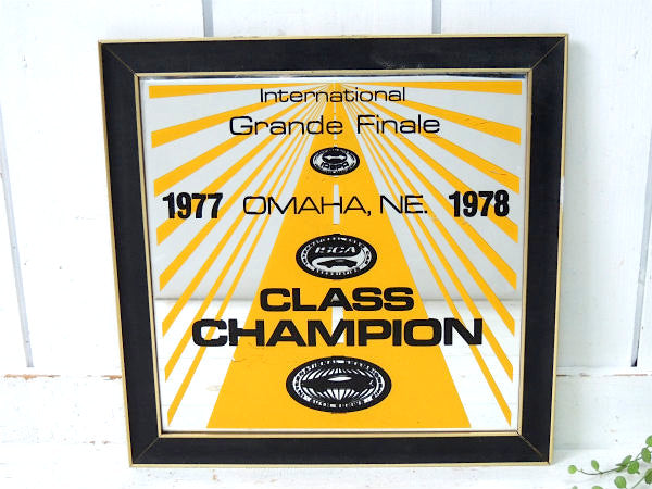 ISCA 70&78・インターナショナル・カーショー・hotrod・ビンテージ・パブミラー・アメ車 看板