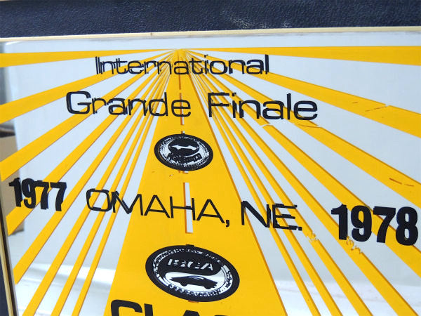 ISCA 70&78・インターナショナル・カーショー・hotrod・ビンテージ・パブミラー・アメ車 看板