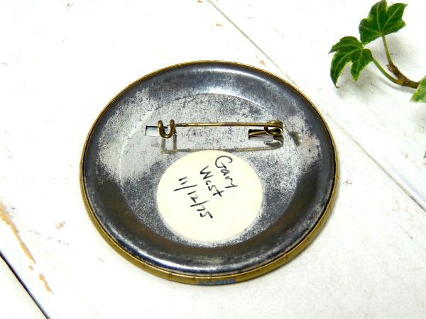 【AAA・トリプルエー】カリフォルニア・AUTOMOBILE CLUB・ヴィンテージ・缶バッジ