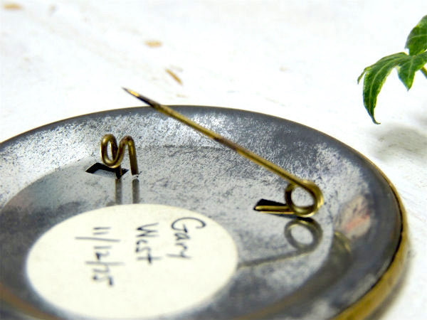 【AAA・トリプルエー】カリフォルニア・AUTOMOBILE CLUB・ヴィンテージ・缶バッジ