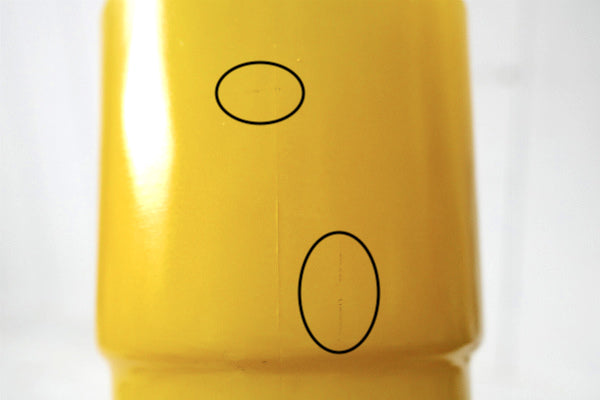 FireKing ファイヤーキング スタッキング マグカップ ヴィンテージ 食器 イエロー USA