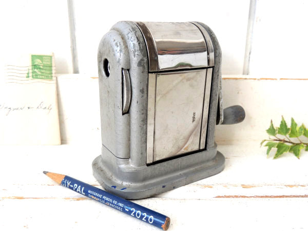 【BOSTON/USA】木製ハンドル・アンティーク・ペンシルシャープナー/鉛筆削り