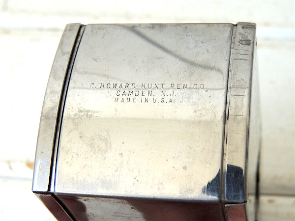 【BOSTON/USA】木製ハンドル・アンティーク・ペンシルシャープナー/鉛筆削り