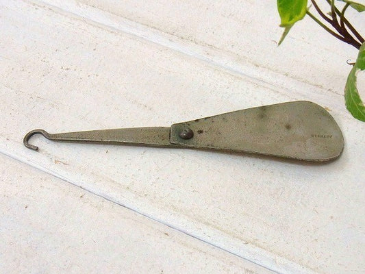 ボタンフック・アンティーク・靴べら シューホーン ドイツ製 ファッション アクセサリー 小物