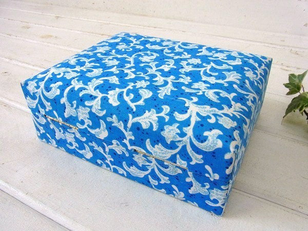 【AVON・エイボン】花柄・デッドストック・80'sヴィンテージ・ジュエリーボックス/宝石箱 USA