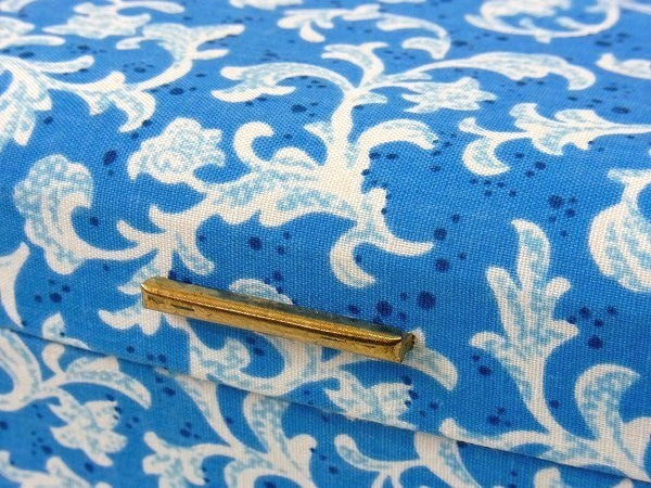 【AVON・エイボン】花柄・デッドストック・80'sヴィンテージ・ジュエリーボックス/宝石箱 USA