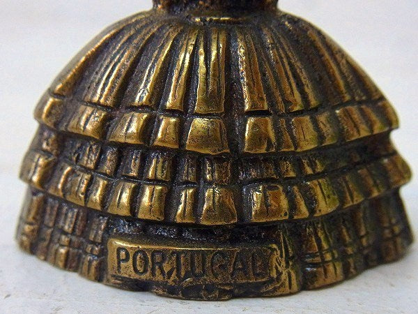ポルトガル製・真鍮・アンティーク・ベル/ハンドベル/呼び鈴