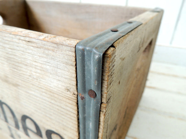 Schweppes シュウェップス・ソーダ・ヴィンテージ・木箱・ウッドボックス・クレート・ドリンク