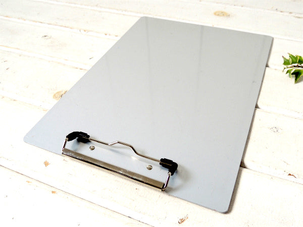 【SAUNDERS】USA・アルミ製・クリップボード/バインダー/工業系