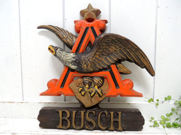 バドワイザー ビール・アンハイザー・イーグル ヴィンテージ・アドバタイジング・壁掛け式・サイン・看板