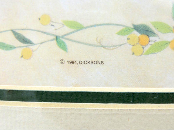 【1984y・祈りの言葉・PSALM 23・聖書】ヴィンテージ・ウッドフレーム・壁飾り・額