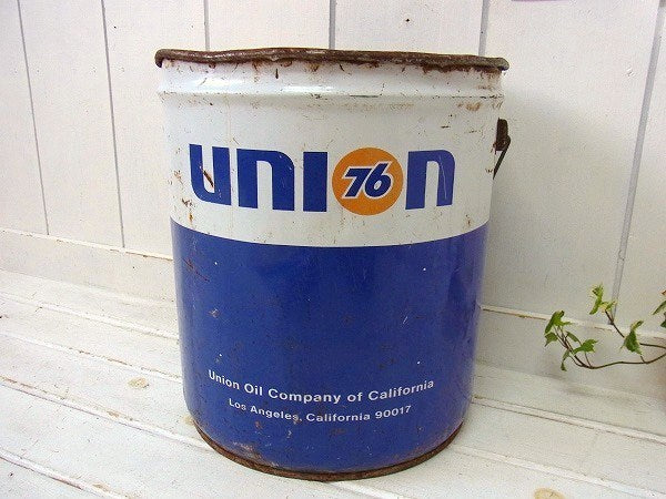 【UNION 76】ユニオン76・California・ハンドル付きヴィンテージ・オイル缶 USA