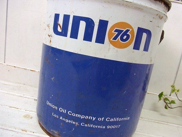 【UNION 76】ユニオン76・California・ハンドル付きヴィンテージ・オイル缶 USA