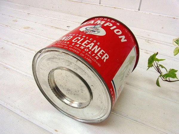 【WOLRLD'S CHAMPION/チャンピオン】ヴィンテージ・ティン缶/ブリキ缶 USA