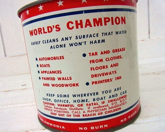 【WOLRLD'S CHAMPION/チャンピオン】ヴィンテージ・ティン缶/ブリキ缶 USA