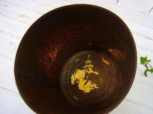 【SHELLZONE】シェル・1ガロン・ヴィンテージ・オイル缶/ティン缶 USA