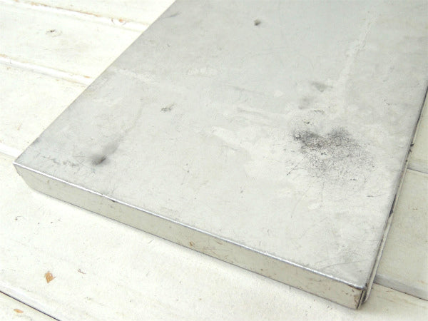 USA・工業系・書類ケース付き・アルミ製・ヴィンテージ・バインダー/クリップボード