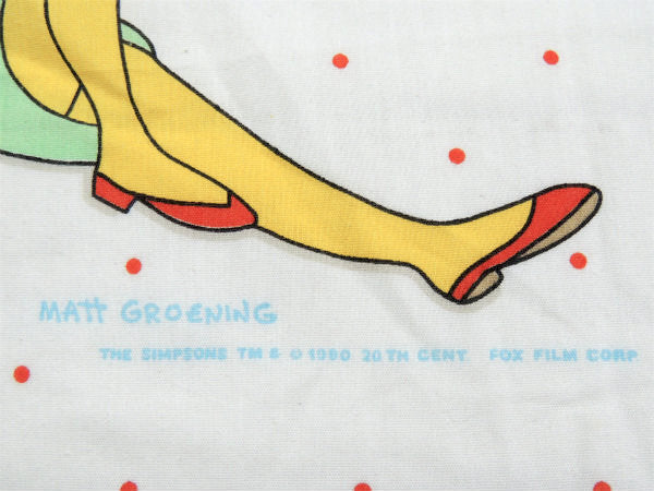 【ザ・シンプソンズ】USA!キャラクター生地・ユーズドシーツ(ボックスタイプ)