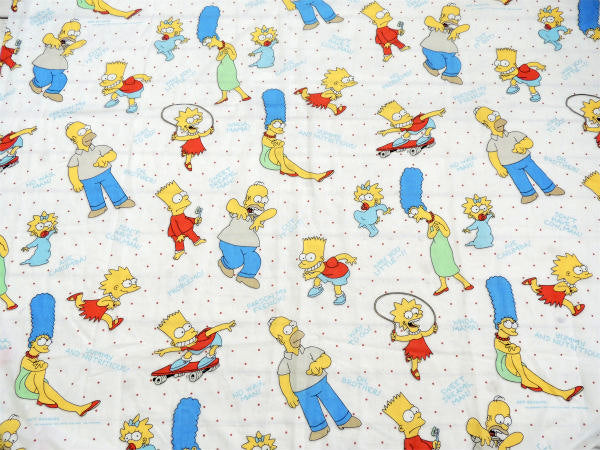 【ザ・シンプソンズ】USA!キャラクター生地・ユーズドシーツ(ボックスタイプ)