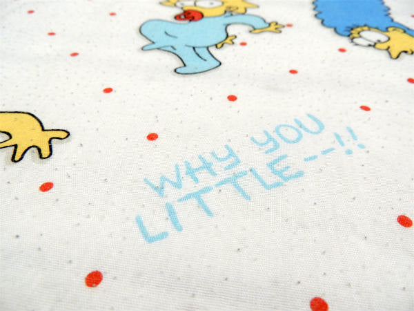 【ザ・シンプソンズ】USA!キャラクター生地・ユーズドシーツ(ボックスタイプ)