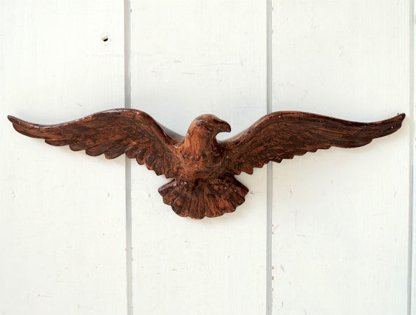 翼を広げたイーグル ヴィンテージ アメリカンイーグル 壁飾り ウォールデコ 鷲 USA