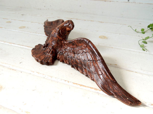 翼を広げたイーグル ヴィンテージ アメリカンイーグル 壁飾り ウォールデコ 鷲 USA