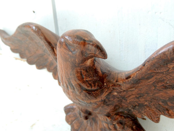 翼を広げたイーグル ヴィンテージ アメリカンイーグル 壁飾り ウォールデコ 鷲 USA