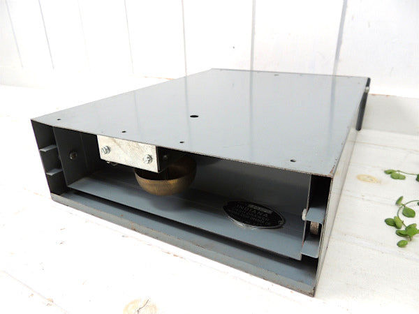 【INDIANA CASH DRAWER】メタル製・鍵付き・ヴィンテージ・キャッシュボックス/金庫