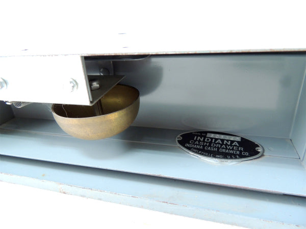 【INDIANA CASH DRAWER】メタル製・鍵付き・ヴィンテージ・キャッシュボックス/金庫