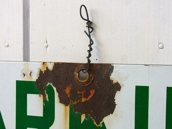 【PARKING】道路標識・ホーロー製・ヴィンテージ・サイン/看板 USA