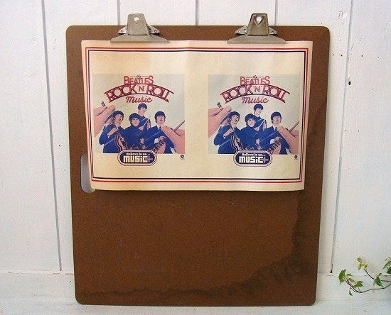 【Buill】特大サイズ・ヴィンテージ・クリップボード/バインダー USA