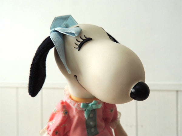 【1958・66s・Snopy】スヌーピーのかわいい妹・ベル・ヴィンテージ・ドール・人形
