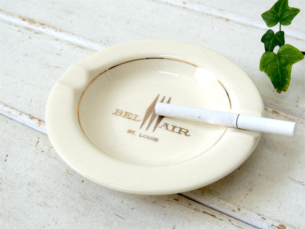 【BEL AIR】ミッドセンチュリー・モダンデザイン・ホテル・アドバタイジング・ヴィンテージ灰皿