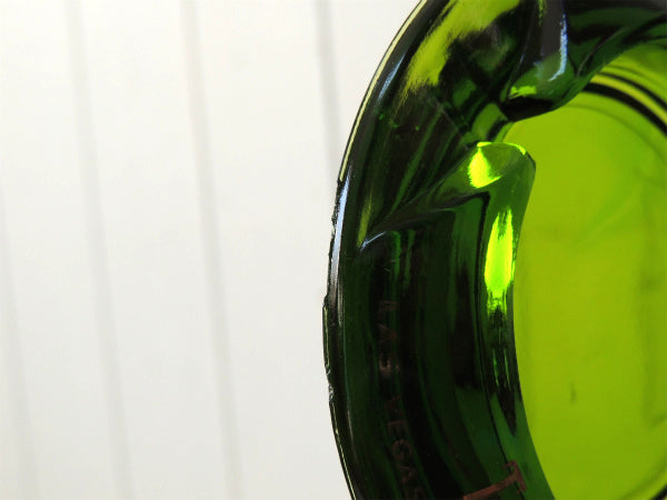 【トロピカーナ・ラスベガス・カジノホテル】57's~ヴィンテージ・アドバタイジング・灰皿・緑ガラス