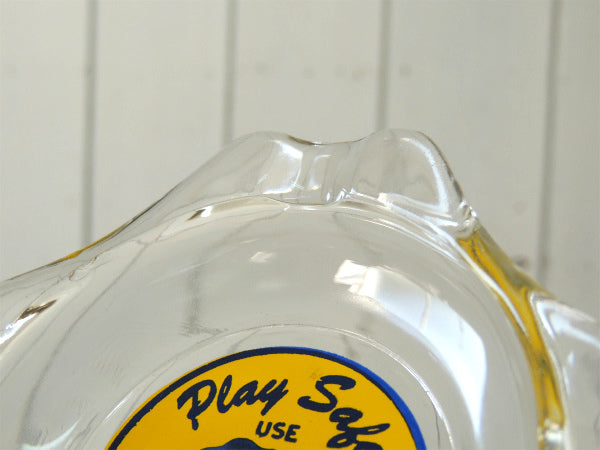 【GOLD SPOT DAIRY】1950〜60s・ガラス・ビンテージ・アドバタイジング・灰皿