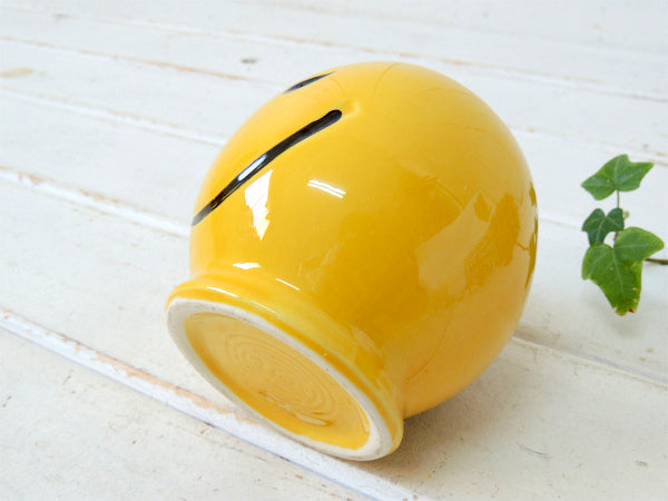 【McCoy】マッコイ・70年代・ハッピーフェイス・陶器製・ヴィンテージ・マグカップ/スマイルマグ