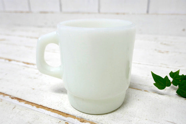 【FireKing】オレゴン州・ファイヤーキング・スタッキング・マグカップ・アドマグ・コーヒーマグ