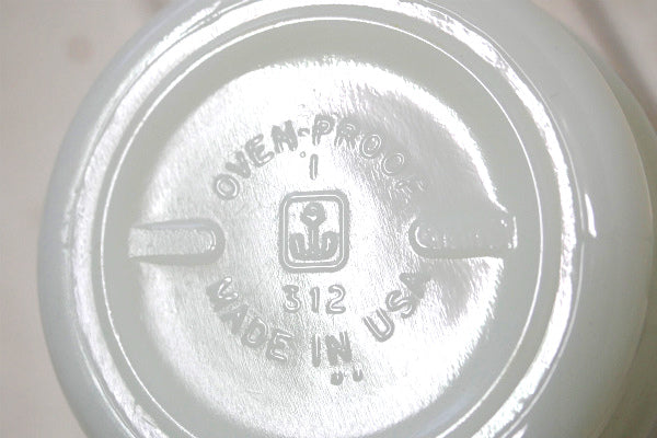 【FireKing】オレゴン州・ファイヤーキング・スタッキング・マグカップ・アドマグ・コーヒーマグ