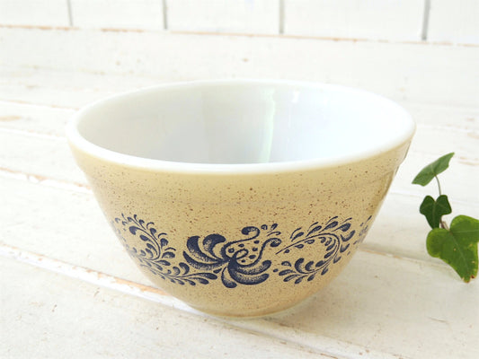 【PYREX】オールドパイレックス・ホームステッド・花柄・ミキシングボウル/Sサイズ
