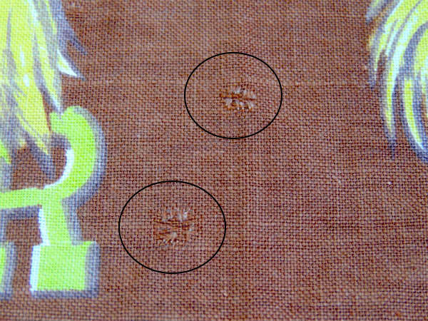 US SHERIFF・ガン&ピストル ビンテージ・カーテン・生地 ウエスタン・西部劇・EL PASO