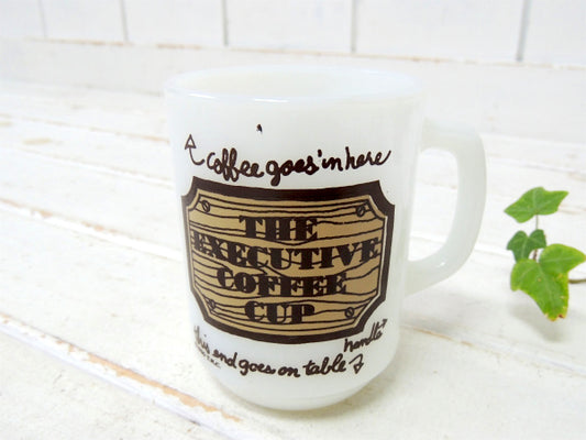 Fire King 1977's~ ファイヤーキング・コーヒー COFFEE マグカップ USA