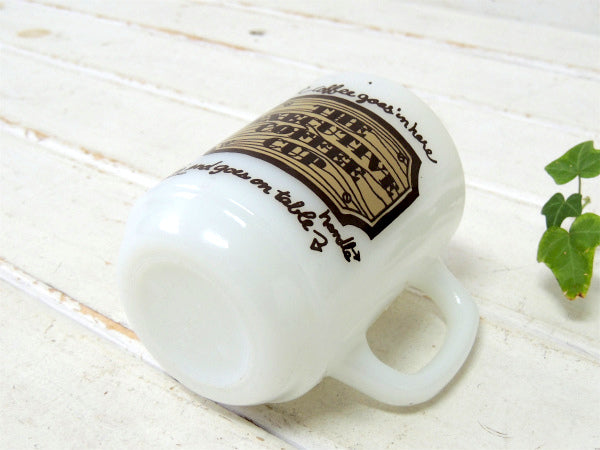 Fire King 1977's~ ファイヤーキング・コーヒー COFFEE マグカップ USA