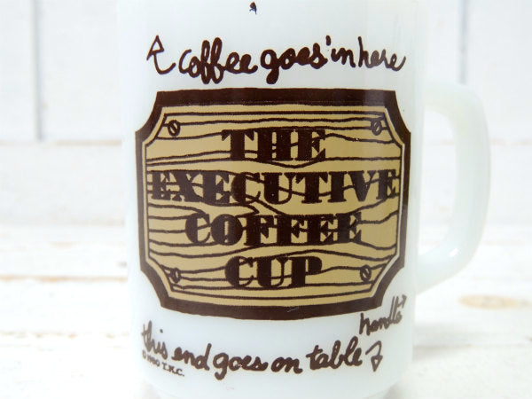 Fire King 1977's~ ファイヤーキング・コーヒー COFFEE マグカップ USA