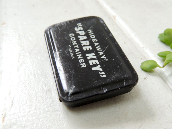 HIDEAWAYSPARE KEY CONTAINER・ヴィンテージ・ブリキ製・キー・ケース