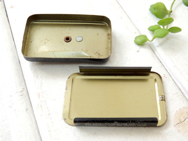 HIDEAWAYSPARE KEY CONTAINER・ヴィンテージ・ブリキ製・キー・ケース