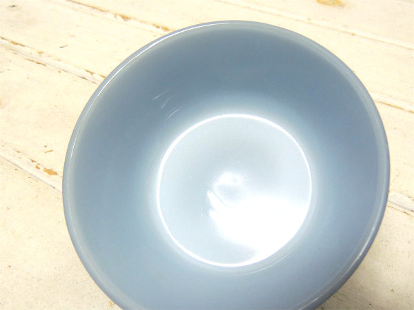 【Fire King】ファイヤーキング・ブルーグラニット・サラダボウル/ヴィンテージ食器