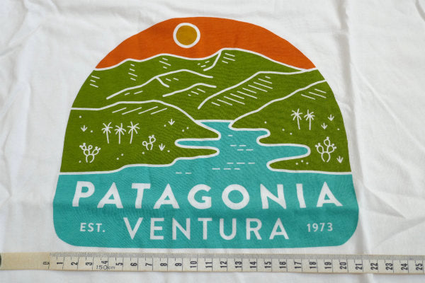 Patagonia パタゴニア ベンチュラ本店 リバーマウス メンズ Tシャツ&ステッカー ホワイト